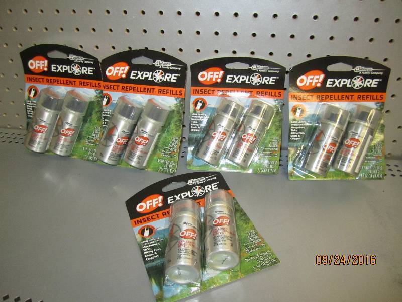 Lot of Off insect repellant...