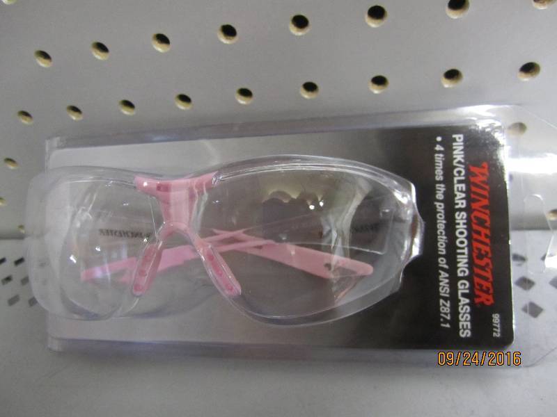 Pair of Winchester Pink shooting gl...