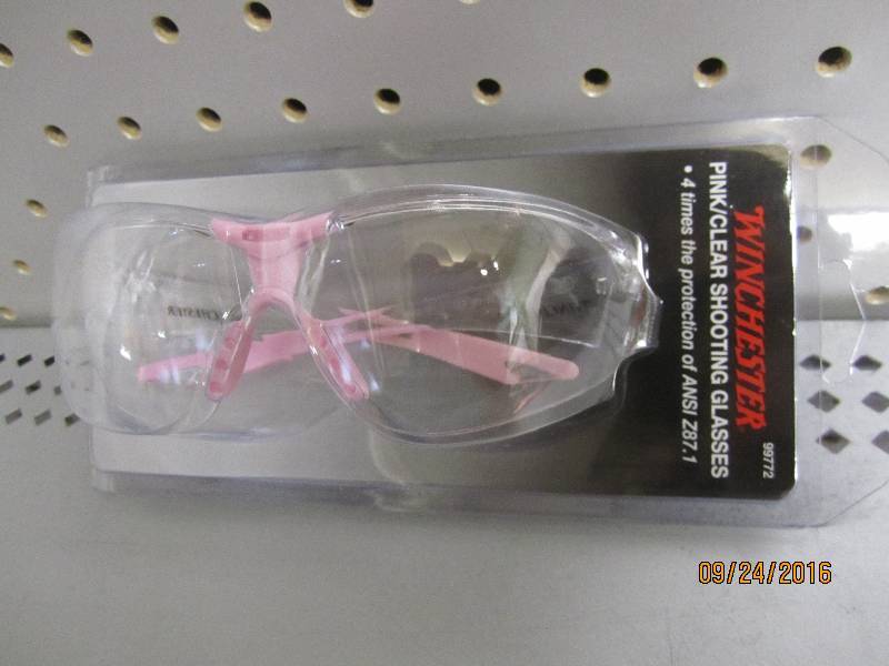 Pair of Winchester Pink shooting gl...