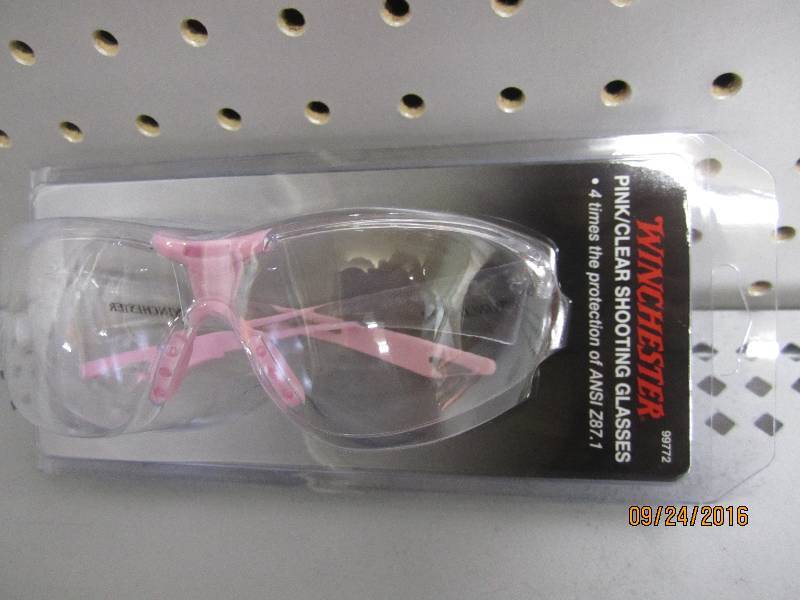 Pair of Winchester Pink shooting gl...