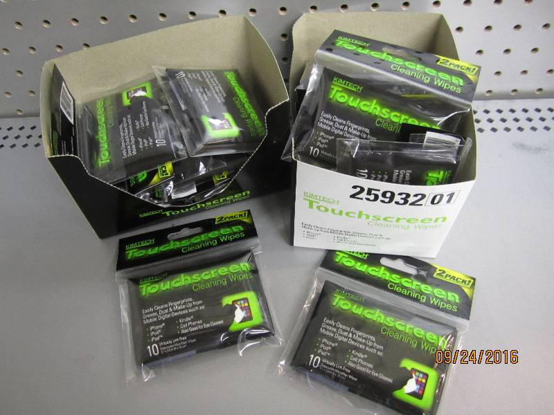Lot of touchscreen wipes...