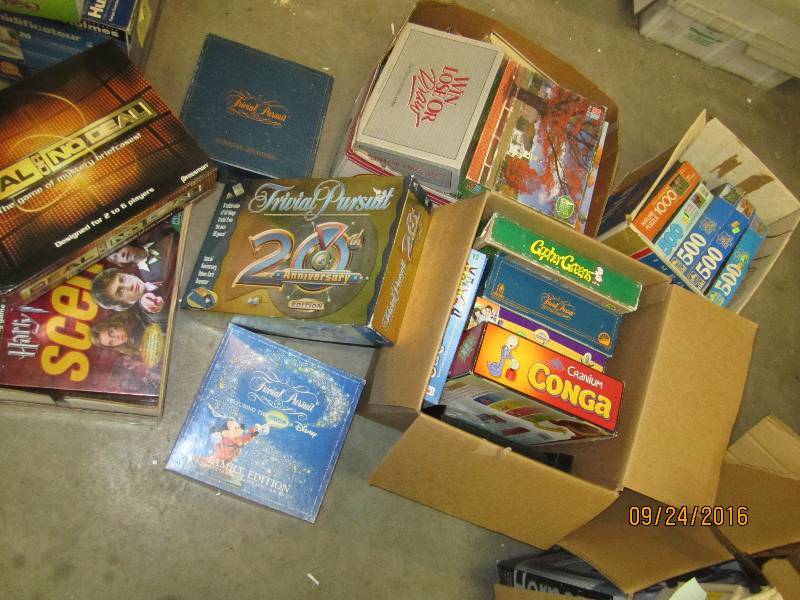 Huge lot of puzzles and games...