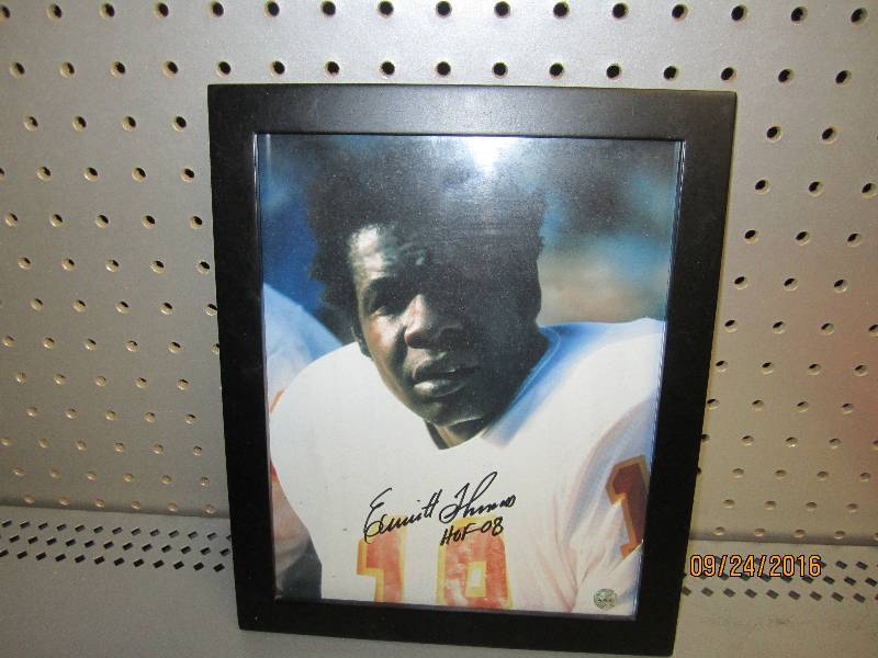 Emmitt Thomas HOF 08 signed picture...
