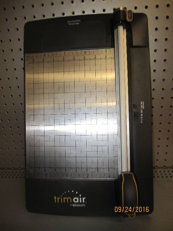 TrimAir paper cutter...
