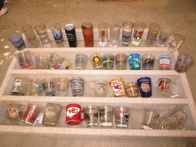 Shot glass collection...