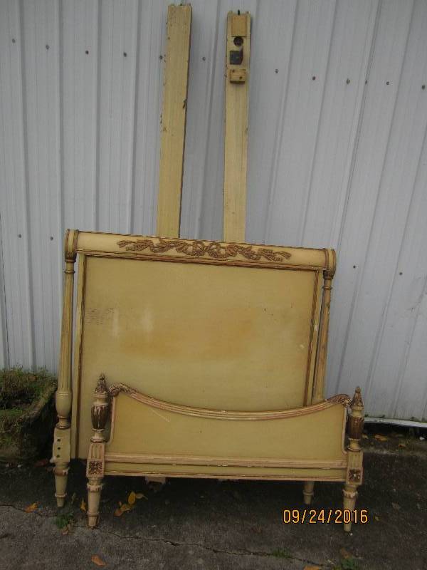 Antique twin bed frame...