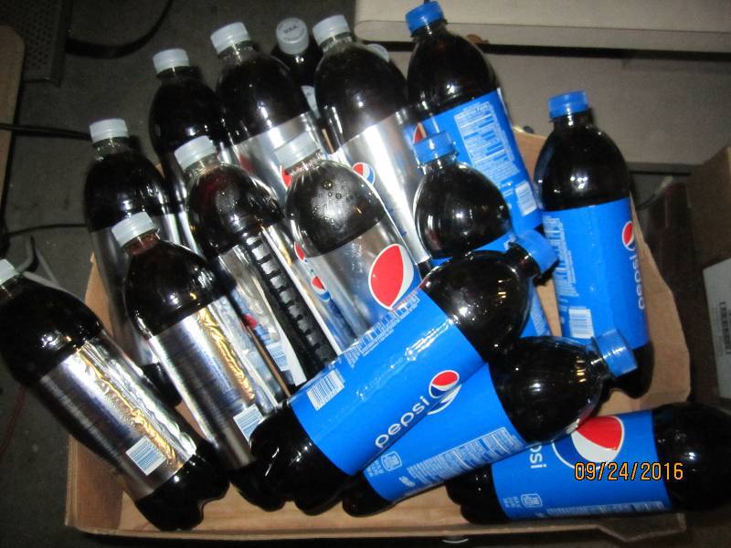 Lot of Pepsi products, may be past ...