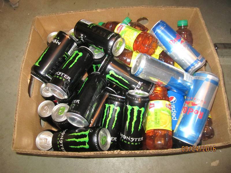 Lot of drinks, some may be past sel...