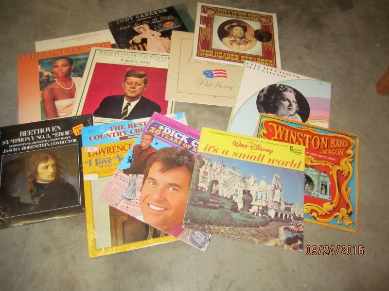 Lot of vinyl records...