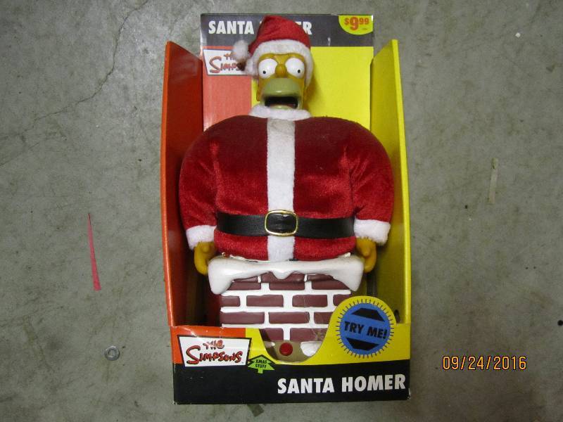 Simpsons Santa Homer...
