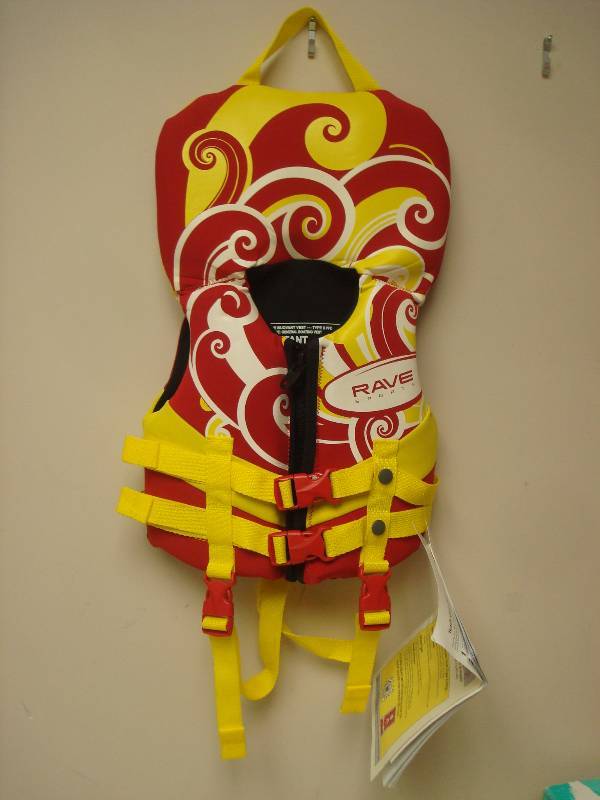 lot 49 image: Rave Infant Life Jacket, Unused