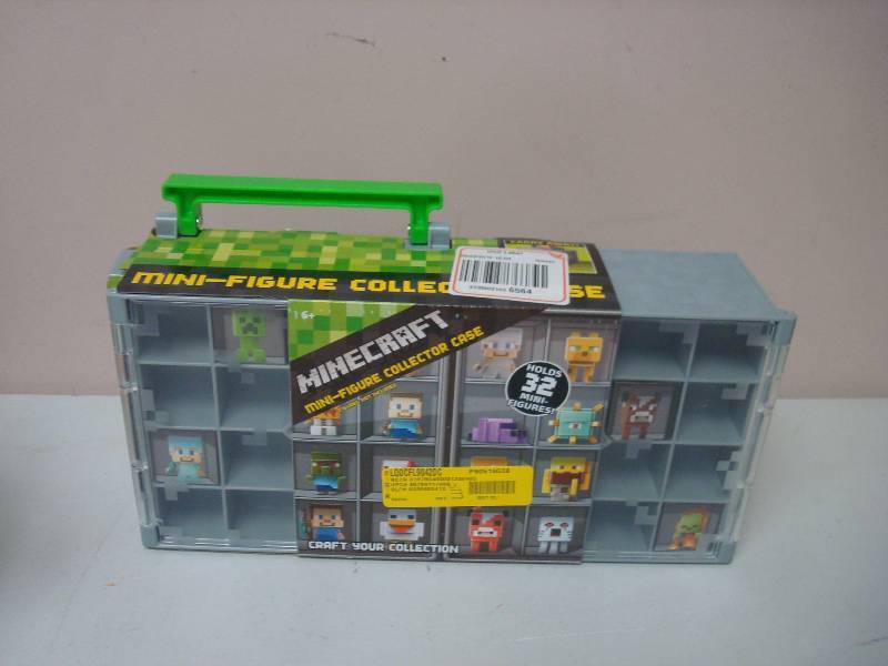 lot 54 image: Minecraft Mini Figure Collector Case, New
