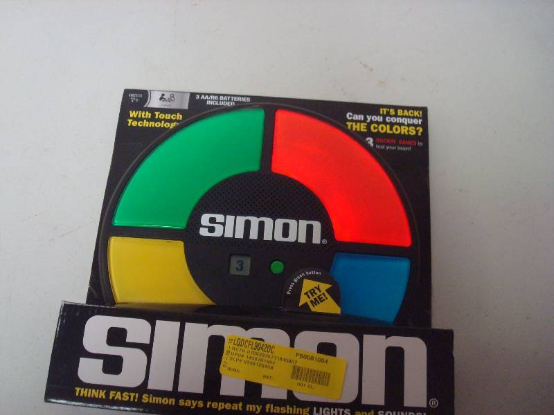 lot 61 image: Simon Game, New, Button Are Hard To Push