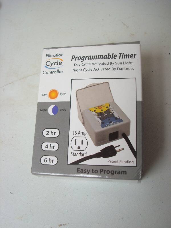 lot 110 image: Programmable Timer Outlet, Store Return, Powers On
