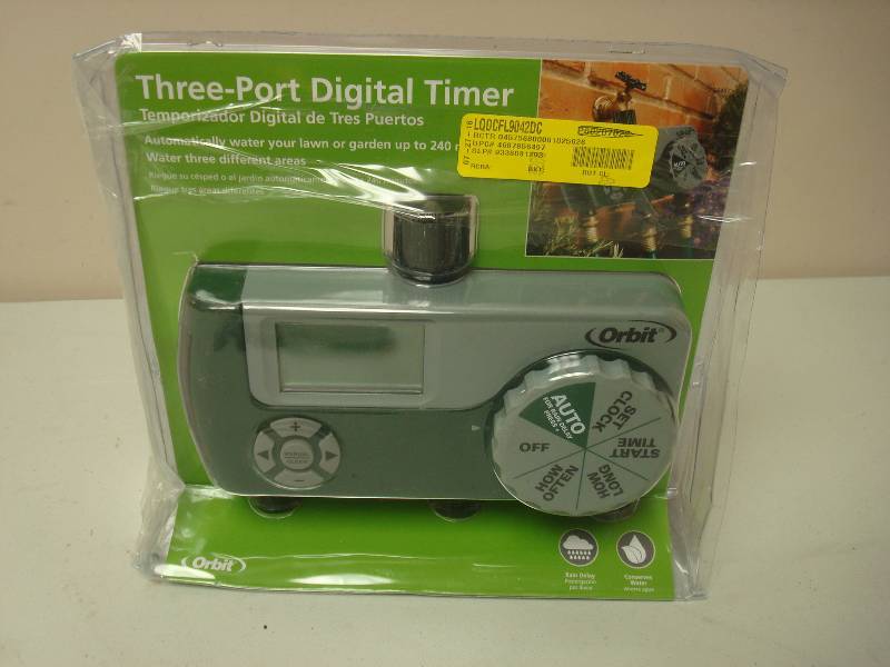 lot 111 image: Three Port Digital Time, Store Return, Untested