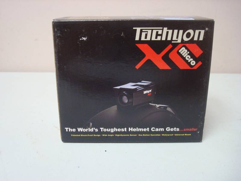 lot 113 image: Tachyon XC Helmet Cam, New In The Box