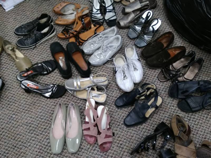 Large Box of Womens Shoes