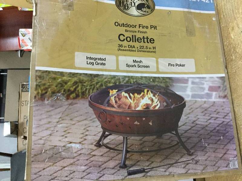 lot 34 image: Hampton Bay Outdoor Firepit Collette