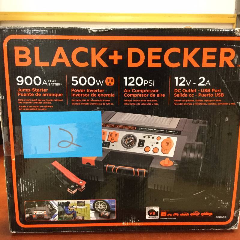 lot 12 image: Black and Decker 900 Power Station