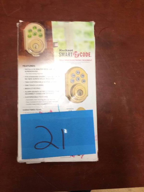 lot 21 image: Kwikset SmartCode