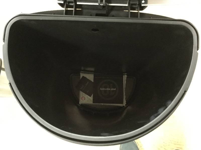 lot 69 image: Simplehuman 40 L semi-Round Step Garbage Can New