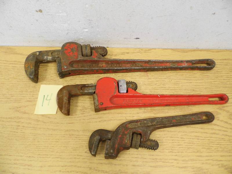 3 Pipe Wrenches