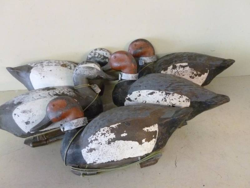 lot 40 image: Vintage Duck Decoys