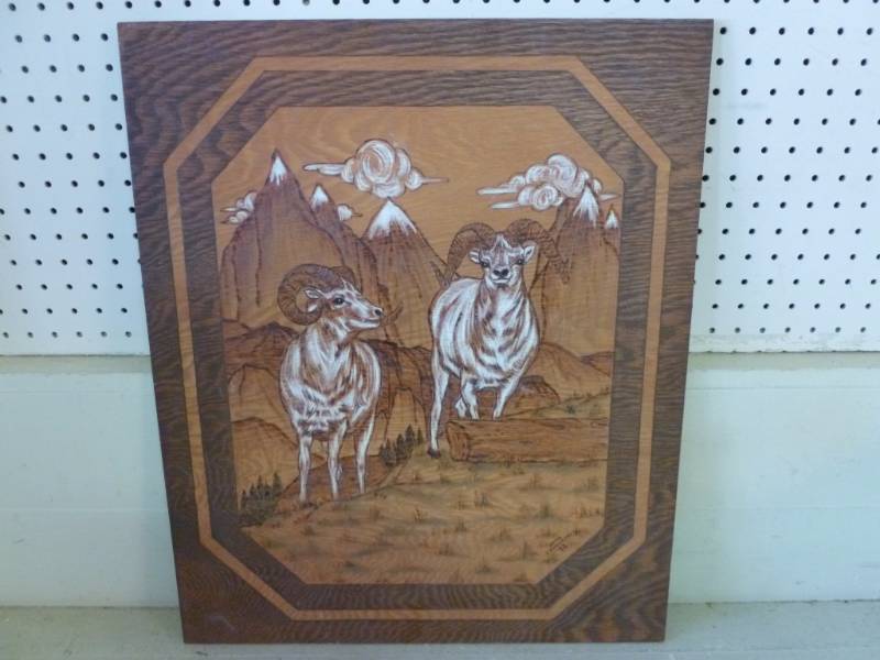 lot 42 image: Wood Art
