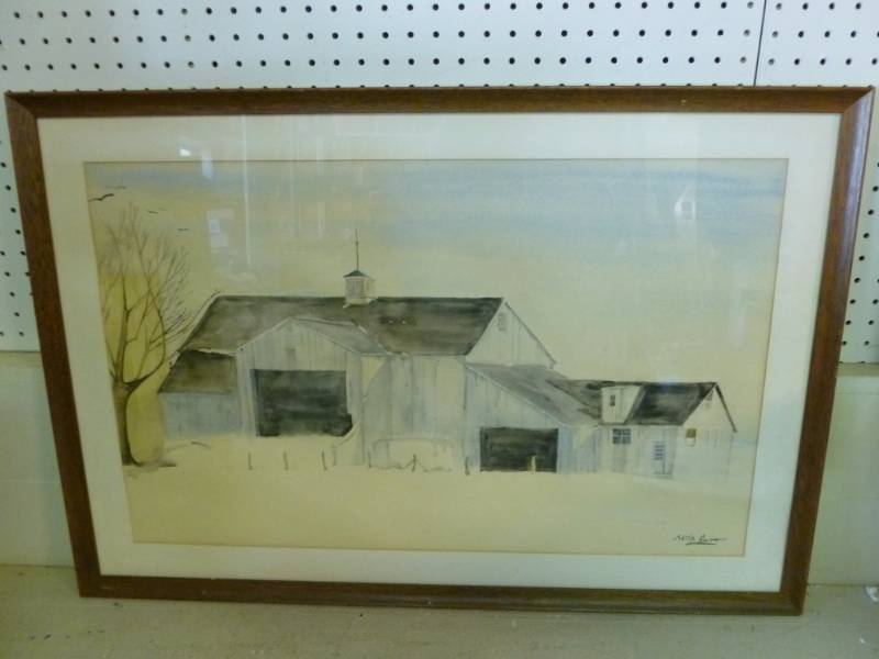 lot 54 image: Original Watercolor Painting