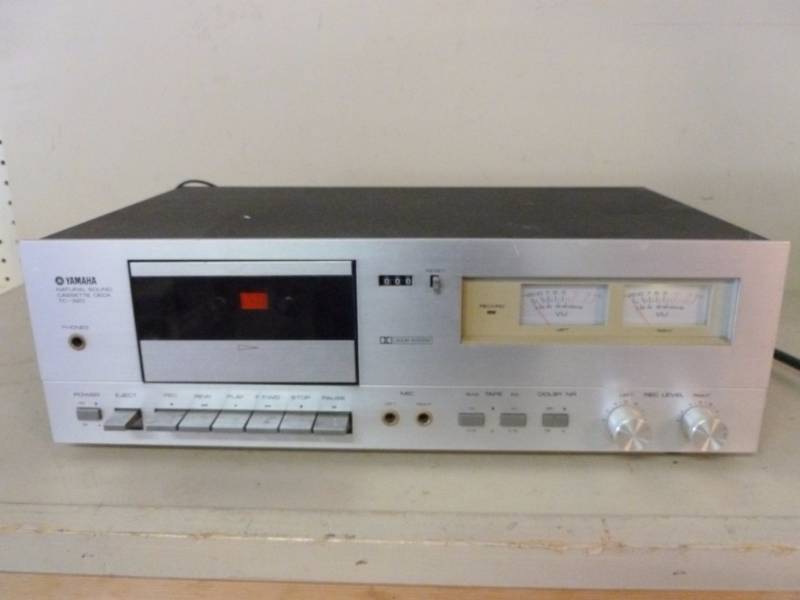 lot 63 image: Vintage Yamaha Cassette Deck