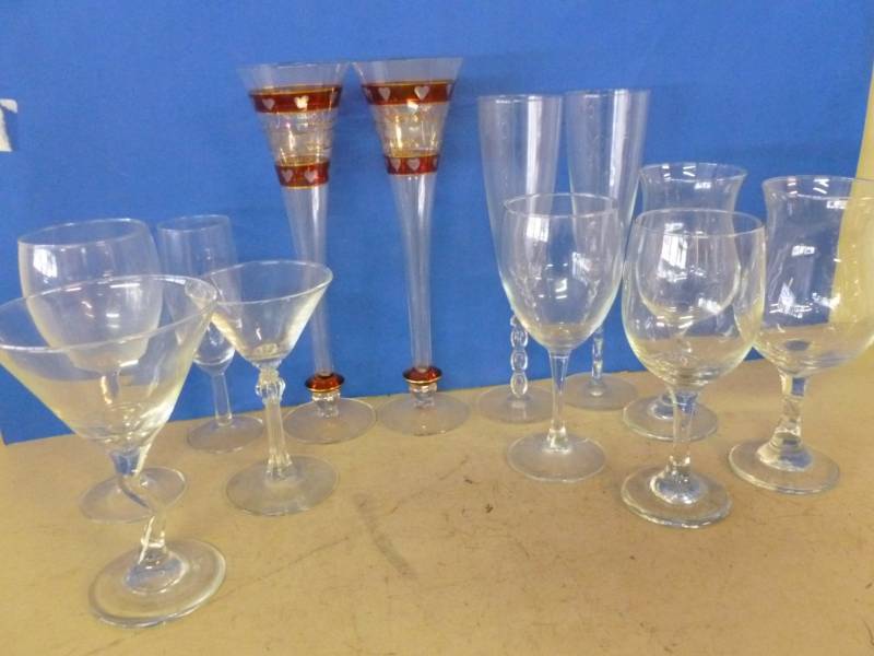 lot 68 image: Wine Glasses