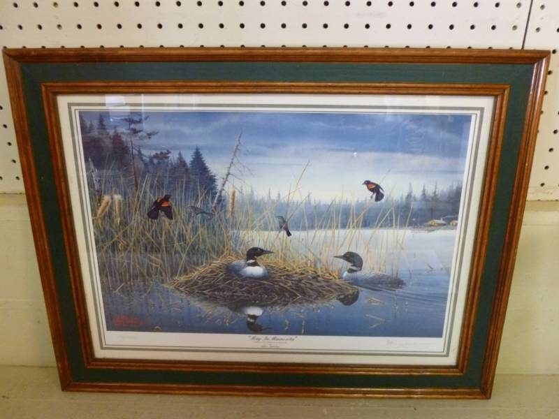 lot 91 image: Les Kouba Print