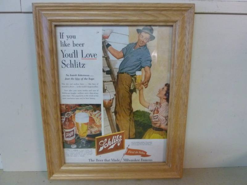 lot 131 image: Vintage Beer Picture