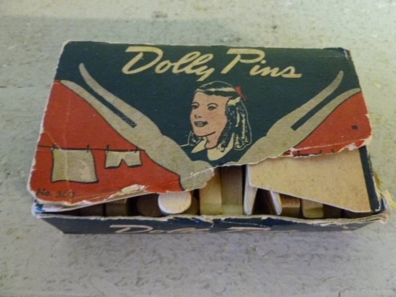 lot 209 image: Vintage Dolly Pins
