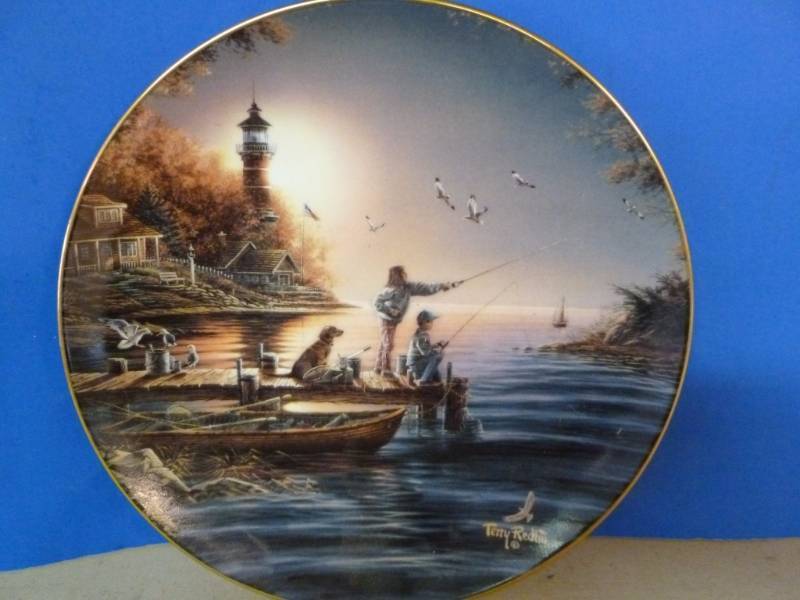 lot 229 image: Terry Redlin Plate Decoration