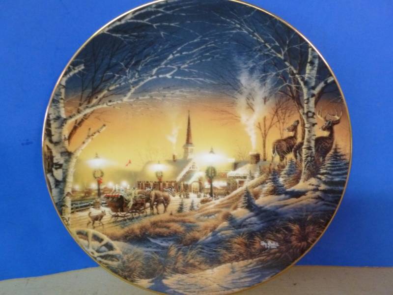 lot 230 image: Terry Redlin Plate Decoration
