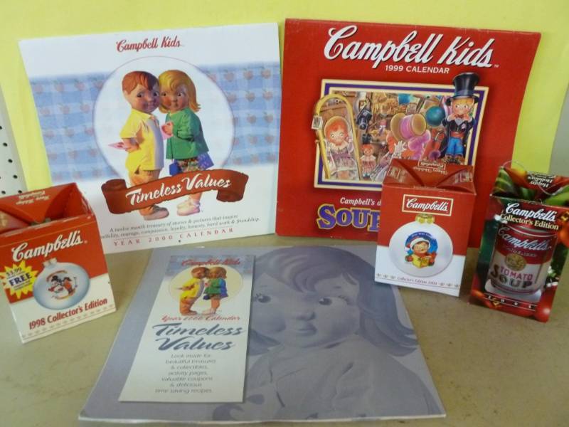 lot 280 image: Campbells Soup Collectibles
