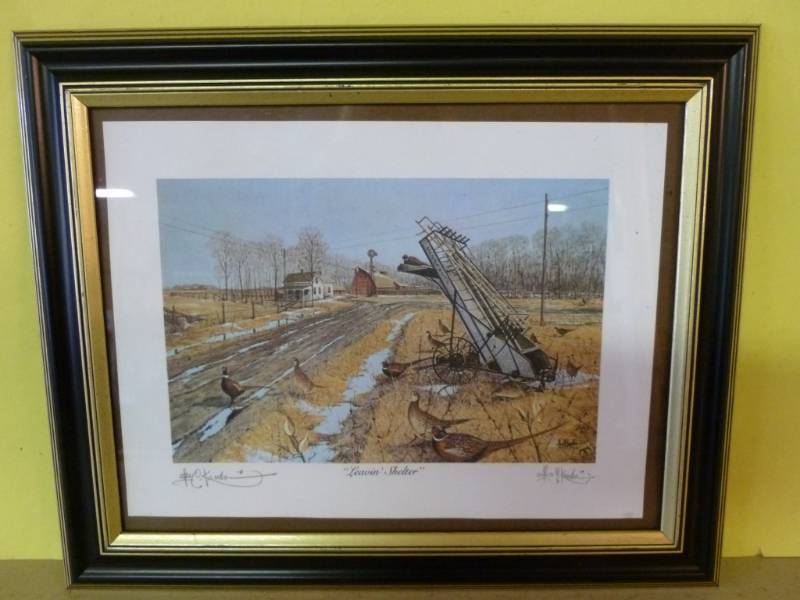 lot 304 image: Les Kouba Print
