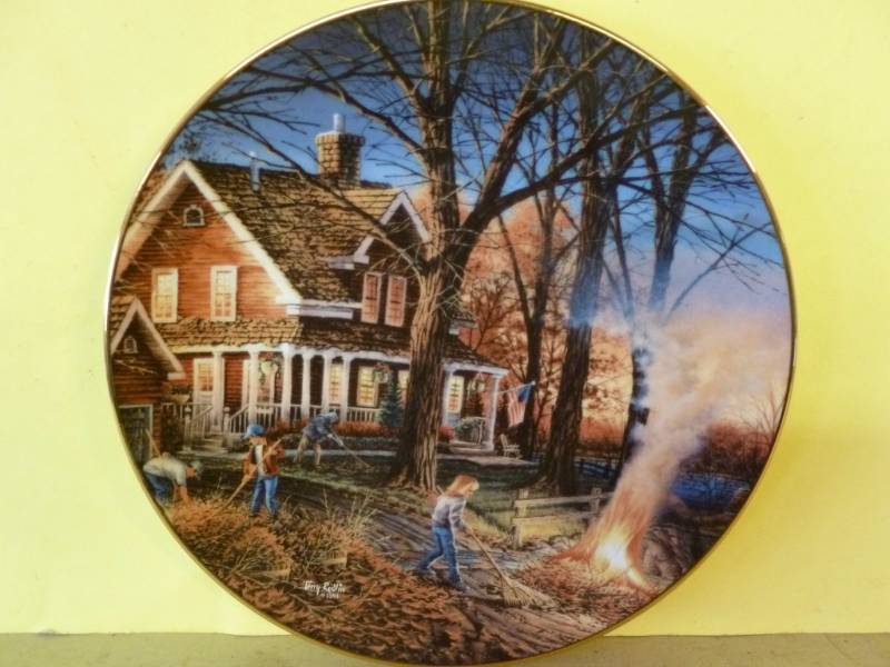 lot 306 image: Terry Redlin Plate Decoration