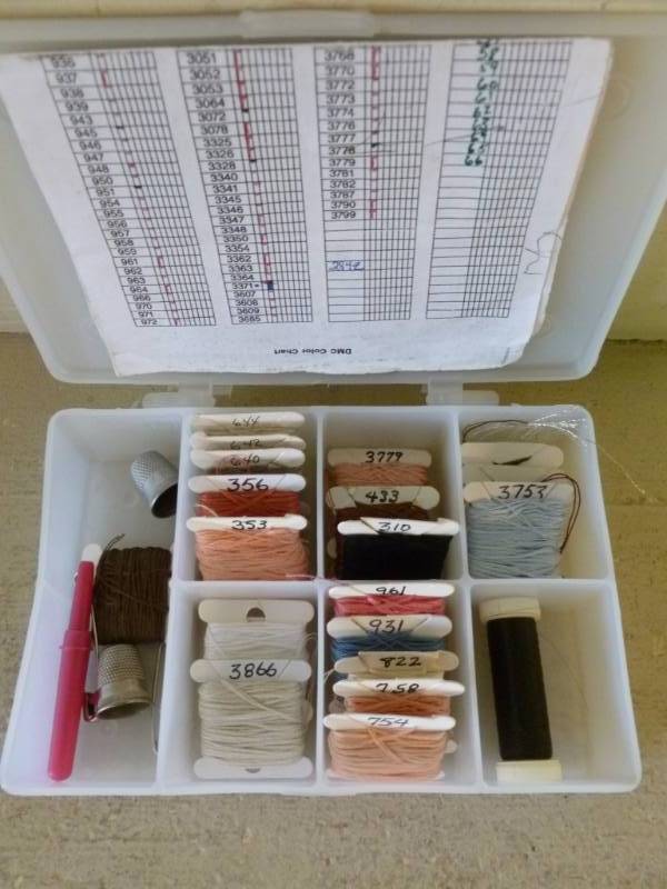 lot 343 image: Embroidery Thread