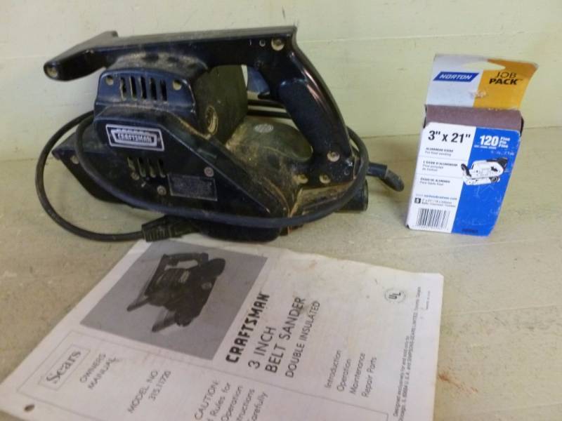 lot 357 image: Belt Sander