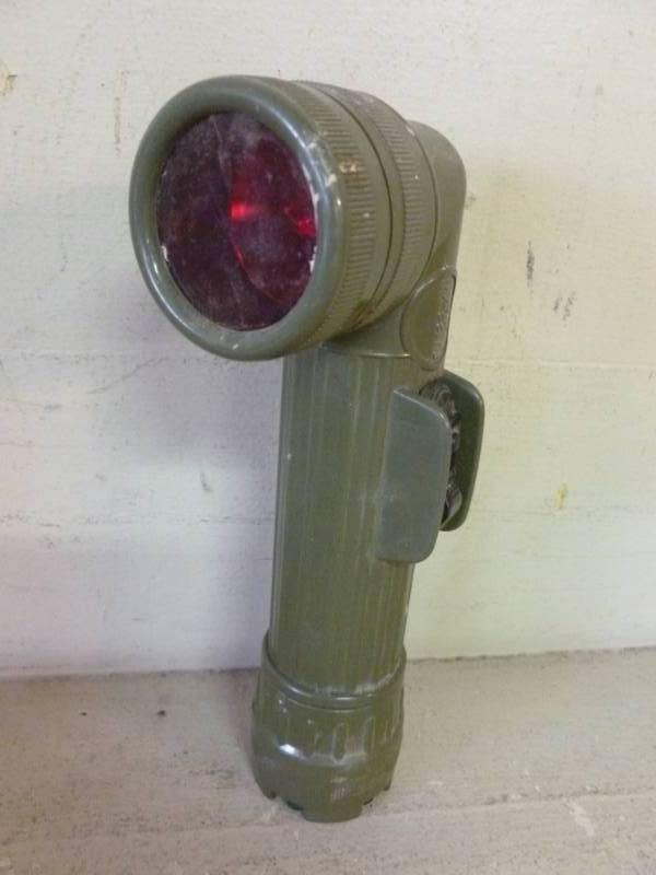 lot 370 image: Military Flashlight