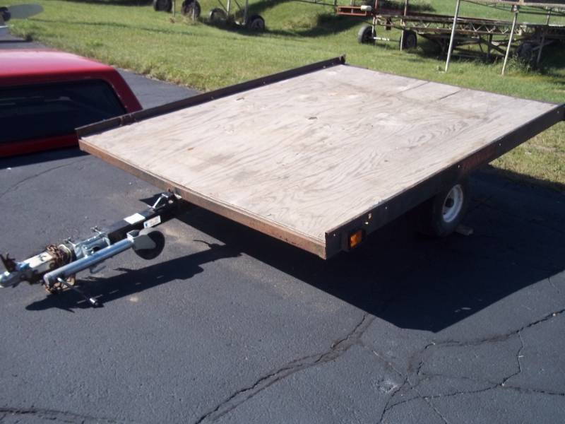 Steel Snowmobile Trailer