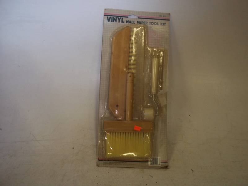 Vinyl wall paper tool kit