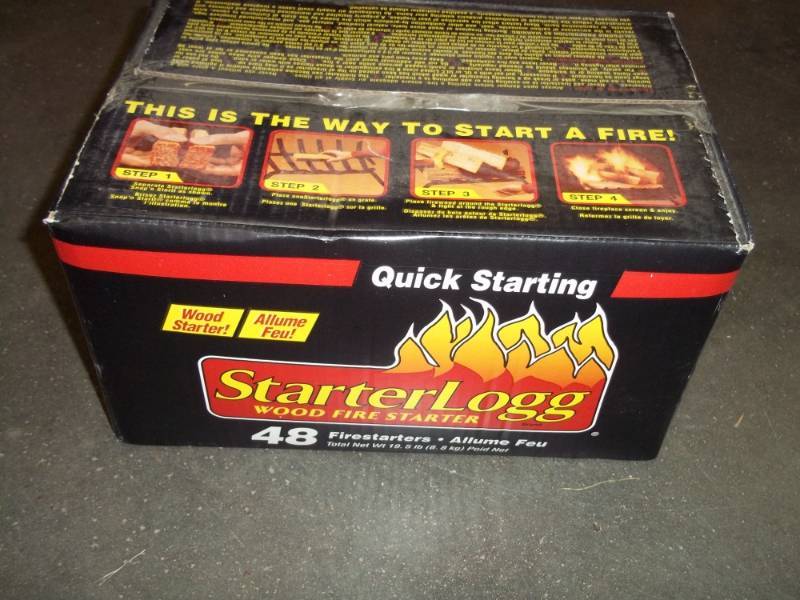 Box of Starter logs