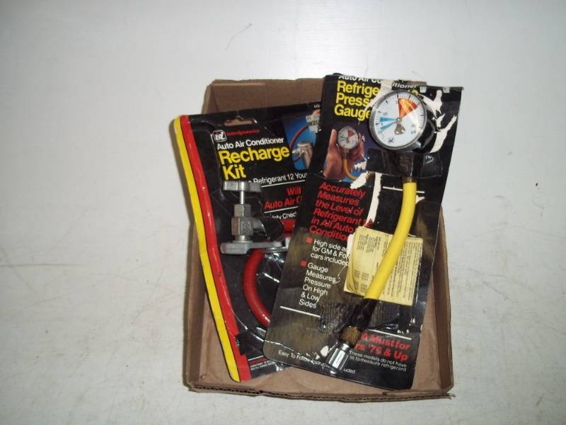 Air Conditioner gauge and fill tool