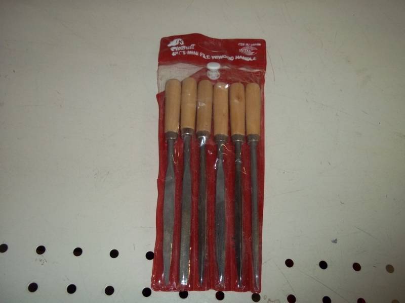 6 piece file set