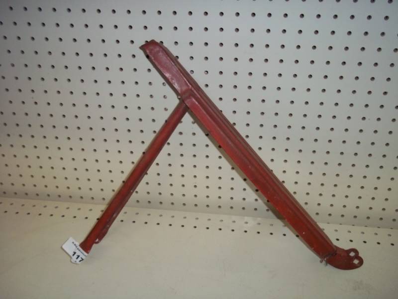 Vintage Bike Rack red