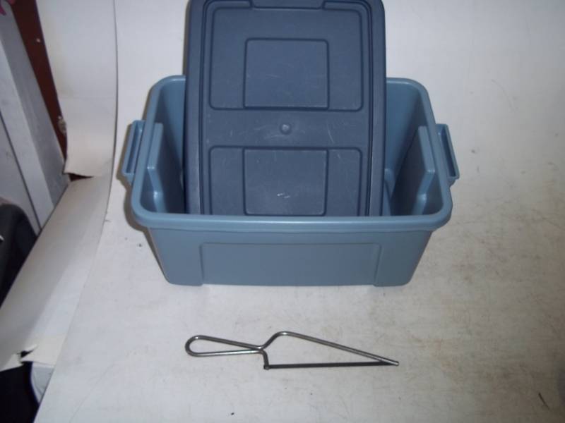 Saw and storage container