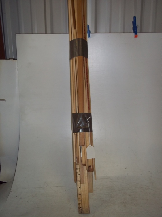 Wood Rulers and wood dowels